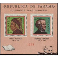 Panama 1966 Alighieri and Wagner-Stamps-Panama-Mint-StampPhenom