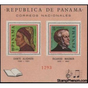 Panama 1966 Alighieri and Wagner-Stamps-Panama-Mint-StampPhenom