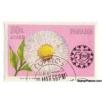 Panama 1966 Bellis perennis-Stamps-Panama-Mint-StampPhenom