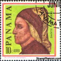 Panama 1966 Dante Alighieri (1265-1321)-Stamps-Panama-Mint-StampPhenom