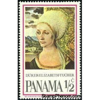 Panama 1966 Elizabeth Tucher, Albrecht Dürer (1471-1528)-Stamps-Panama-Mint-StampPhenom