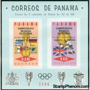 Panama 1966 Flags and Medals overprinted-Stamps-Panama-Mint-StampPhenom