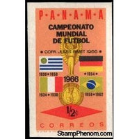 Panama 1966 Flags of Uruguay, Germany, Italy, Brazil-Stamps-Panama-Mint-StampPhenom