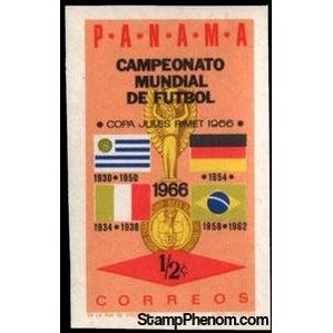 Panama 1966 Flags of Uruguay, Germany, Italy, Brazil-Stamps-Panama-Mint-StampPhenom