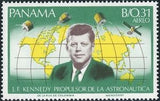 Panama 1966 John F. Kennedy (1917-1963)-Stamps-Panama-Mint-StampPhenom