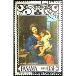 Panama 1966 Madonna, Pierre Mignard-Stamps-Panama-Mint-StampPhenom