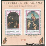 Panama 1966 Madonna in the Cave, The Beautiful Gardener-Stamps-Panama-Mint-StampPhenom