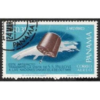 Panama 1966 Satellite Early Bird-Stamps-Panama-Mint-StampPhenom