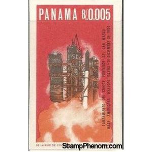 Panama 1966 Scout Rocket, San Marco Satellite-Stamps-Panama-Mint-StampPhenom