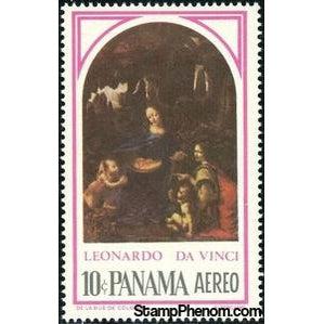 Panama 1966 The Madonna in the Cave, Leonardo da Vinci (1452-1519)-Stamps-Panama-Mint-StampPhenom