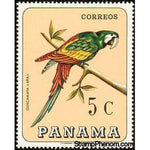 Panama 1967 Chestnut-fronted Macaw (Ara severa)-Stamps-Panama-StampPhenom