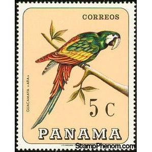 Panama 1967 Chestnut-fronted Macaw (Ara severa)-Stamps-Panama-StampPhenom