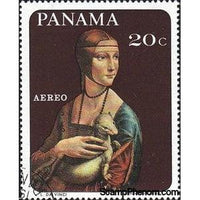 Panama 1967 Lady with the Ermine-Stamps-Panama-StampPhenom