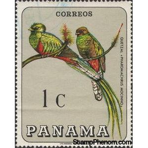 Panama 1967 Resplendent Quetzal (Pharomachrus mocinno)-Stamps-Panama-StampPhenom