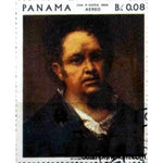 Panama 1967 Self Portrait of Goya-Stamps-Panama-StampPhenom