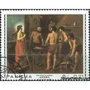 Panama 1967 The Blacksmith´s Shop-Stamps-Panama-StampPhenom