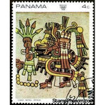 Panama 1968 Detail from the "Codice Nutall"-Stamps-Panama-Mint-StampPhenom