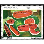 Panama 1968 Diego Rivera: melons-Stamps-Panama-Mint-StampPhenom