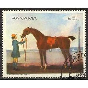 Panama 1968 "Flying Childers" (Equus ferus caballus), by James Seymour-Stamps-Panama-Mint-StampPhenom