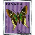 Panama 1968 Great White Longtail (Thymele chalco)-Stamps-Panama-Mint-StampPhenom