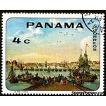 Panama 1968 Harbour, by Le Roi (1776)-Stamps-Panama-Mint-StampPhenom