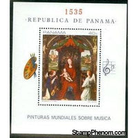 Panama 1968 Madonna and Child with Angels, Hans Memling (c. 1479)-Stamps-Panama-Mint-StampPhenom