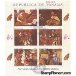 Panama 1968 Musical representations on paintings-Stamps-Panama-Mint-StampPhenom