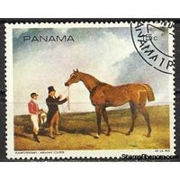 Panama 1968 "Plenipotentiary" (Equus ferus caballus), by Abraham Cooper-Stamps-Panama-Mint-StampPhenom