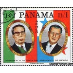 Panama 1968 Presidents Gustavo Diaz Ordaz and Marco A. Robles-Stamps-Panama-Mint-StampPhenom