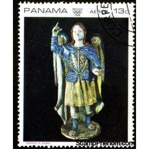 Panama 1968 Puebla ceramic-Stamps-Panama-Mint-StampPhenom