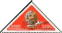 Panama 1968 Telestar 1 Overprinted-Stamps-Panama-Mint-StampPhenom