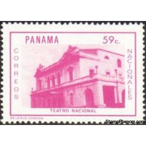 Panama 1970 National Theater-Stamps-Panama-Mint-StampPhenom