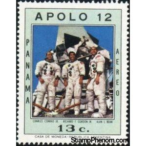 Panama 1971 Astronauts Conrad, Gordon and Bear-Stamps-Panama-Mint-StampPhenom