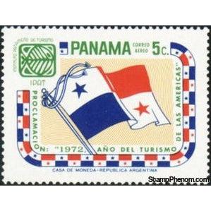 Panama 1971 Panamanian flag, emblem-Stamps-Panama-Mint-StampPhenom