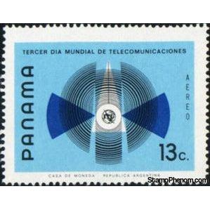 Panama 1972 Telecommunications Emblem-Stamps-Panama-StampPhenom