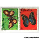 Panama Butterflies , 2 stamps