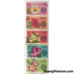 Panama Flowers , 5 stamps