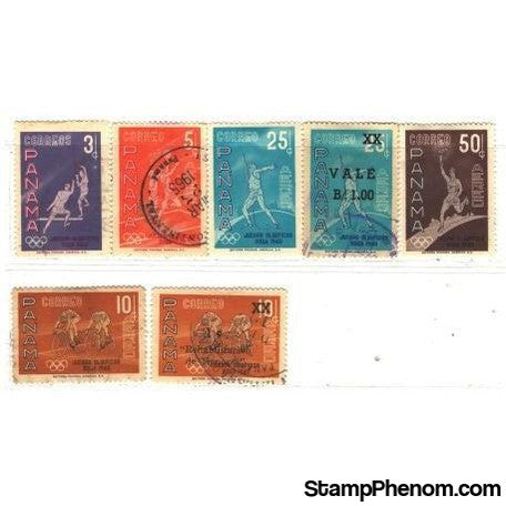 Panama Olympics , 7 stamps