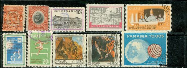 Panama Lot 3 , 10 stamps