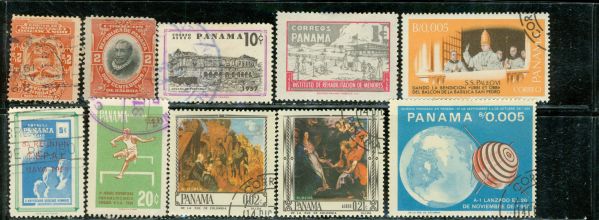Panama Lot 3 , 10 stamps