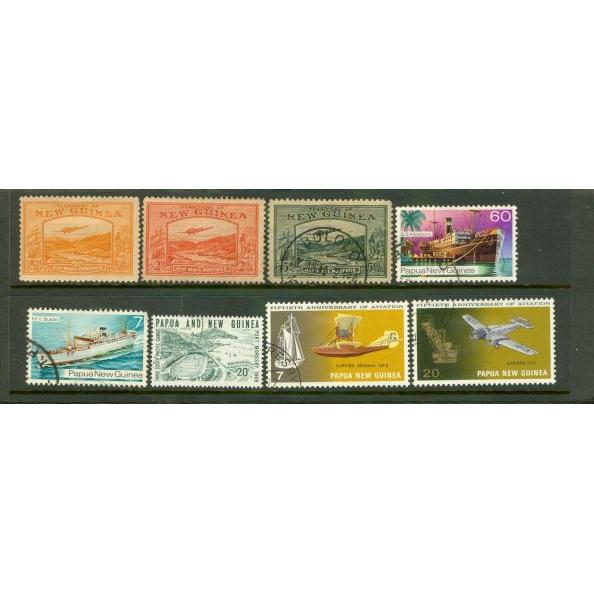 Papua New Guinea Lot , 8 stamps