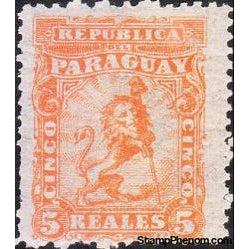 Paraguay 1879-1881 Lion