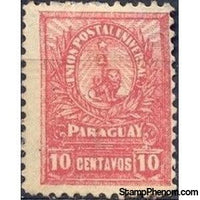 Paraguay 1900 Seal of the Treasury-Stamps-Paraguay-StampPhenom