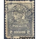 Paraguay 1900 Seal of the Treasury-Stamps-Paraguay-StampPhenom