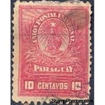 Paraguay 1902 Seal of the Treasury-Stamps-Paraguay-StampPhenom