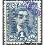 Paraguay 1903 overprint "Habilitado s" and new value.-Stamps-Paraguay-StampPhenom