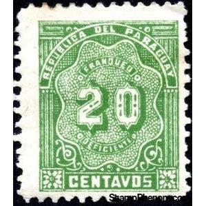 Paraguay 1904 Numeral-Stamps-Paraguay-StampPhenom