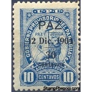 Paraguay 1904 With date-Stamps-Paraguay-StampPhenom