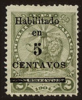 Paraguay 1907 Surcharged-Stamps-Paraguay-StampPhenom