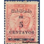 Paraguay 1907 Surcharged-Stamps-Paraguay-StampPhenom
